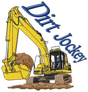 Picture of Dirt Jockey Machine Embroidery Design