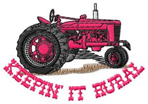 Picture of Keepin It Rural Machine Embroidery Design