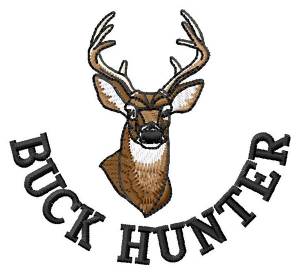 Picture of Buck Hunter Machine Embroidery Design