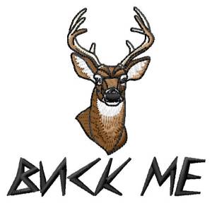 Picture of Buck Me! Machine Embroidery Design