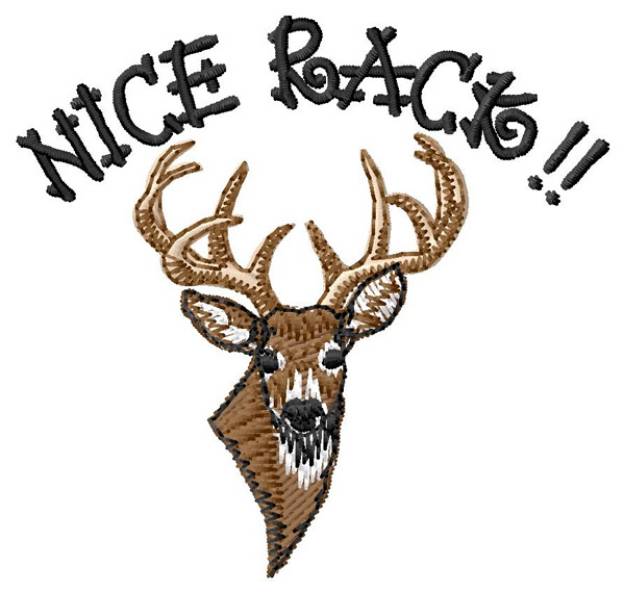 Picture of Nice Rack! Machine Embroidery Design