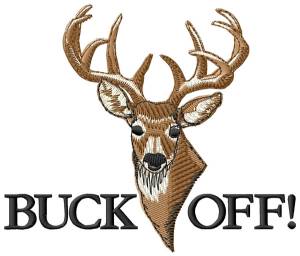 Picture of Buck Off! Machine Embroidery Design