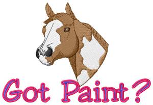 Picture of Got Paint? Machine Embroidery Design