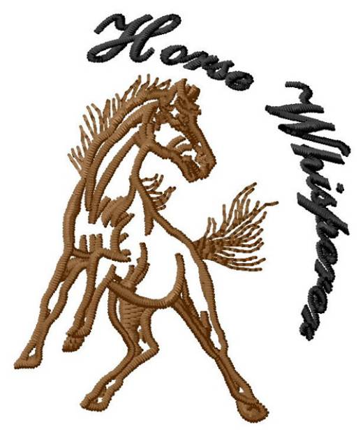 Picture of Horse Whisperer Machine Embroidery Design