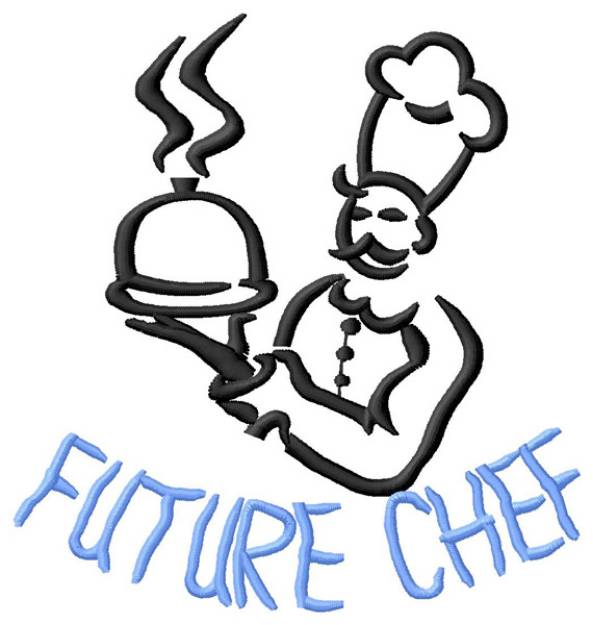 Picture of Future Chef Machine Embroidery Design