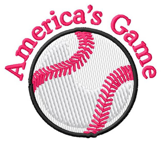 Picture of Americas Game Machine Embroidery Design