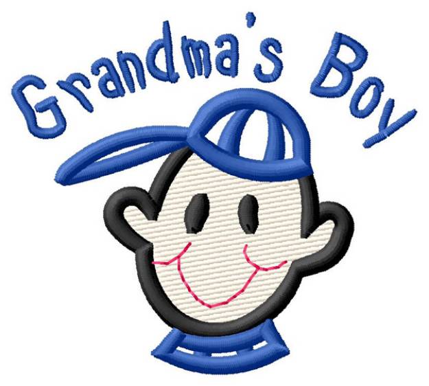 Picture of Grandmas Boy Machine Embroidery Design