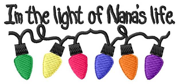 Picture of Light of Nanas Life Machine Embroidery Design