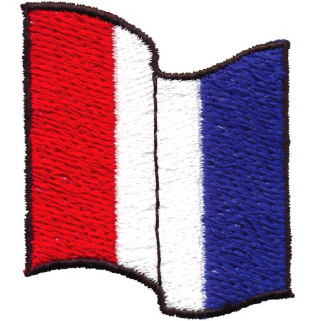 Picture of Nautical Flag, Letter T Machine Embroidery Design