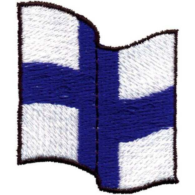 Picture of Nautical Flag, Letter X Machine Embroidery Design