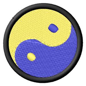 Picture of Yin and Yang Machine Embroidery Design