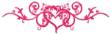 Picture of Heart Scroll Machine Embroidery Design