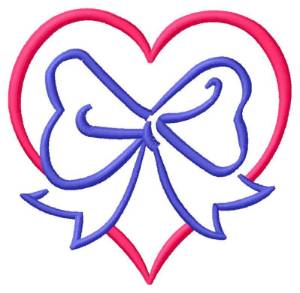 Picture of Abstract Valentine Machine Embroidery Design