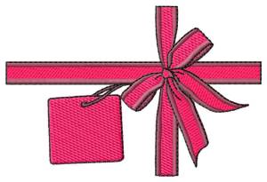 Picture of Ribbon & Tag Machine Embroidery Design