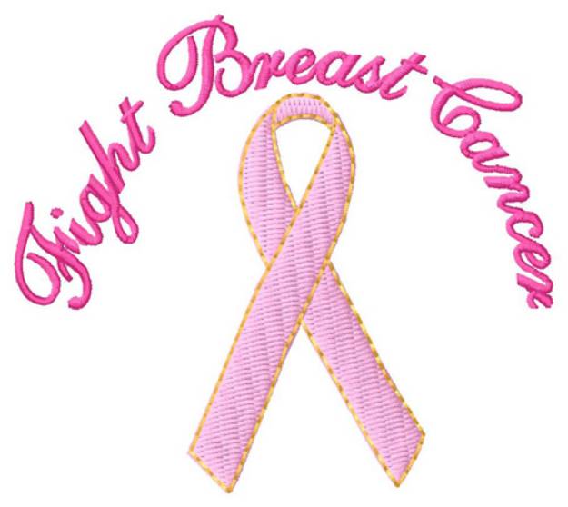 Picture of Fight Breast Cancer Machine Embroidery Design