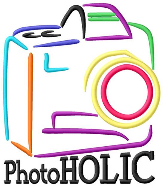 Picture of Photoholic Machine Embroidery Design