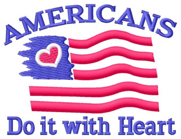 Picture of Do it with Heart Machine Embroidery Design
