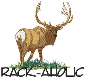 Picture of Rack-aholic Machine Embroidery Design