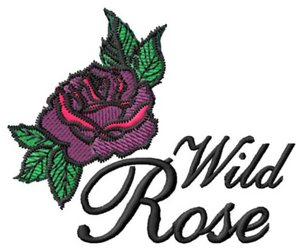 Picture of Wild Rose Machine Embroidery Design