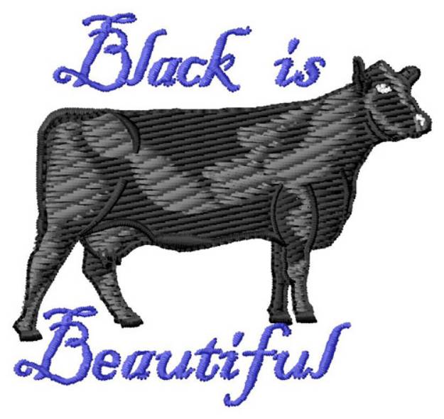 Picture of Black is Beautiful Machine Embroidery Design