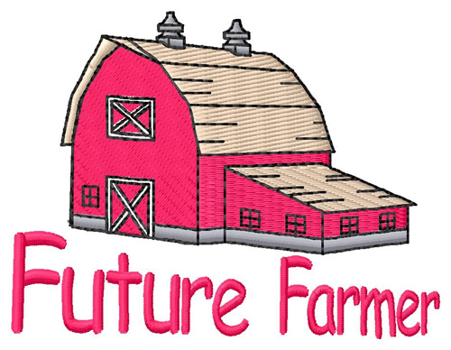 Future Farmer Machine Embroidery Design