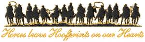 Picture of Hoofprints On Our Hearts Machine Embroidery Design