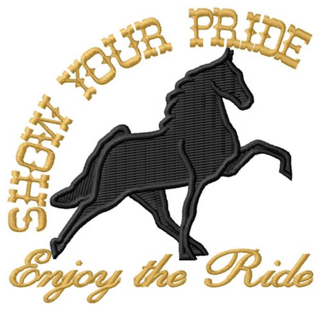 Picture of Show Your Pride Machine Embroidery Design