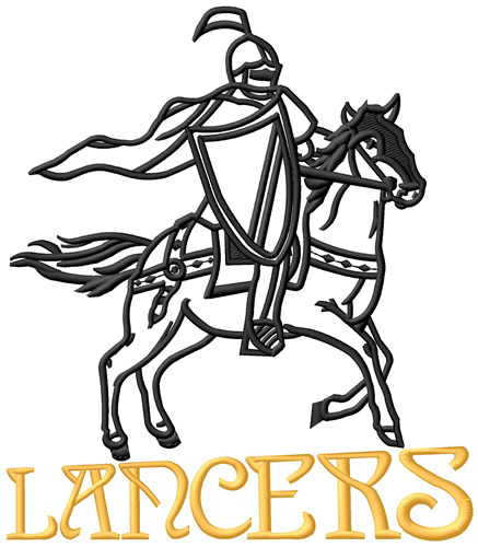 Lancers Machine Embroidery Design
