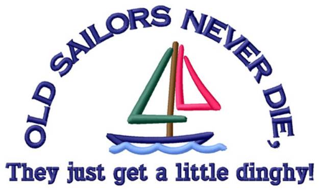 Picture of Old Sailors Machine Embroidery Design