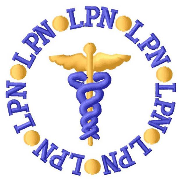 Picture of LPN Machine Embroidery Design