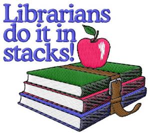 Picture of Librarians Machine Embroidery Design