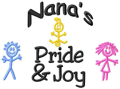 Nanas Pride & Joy Machine Embroidery Design