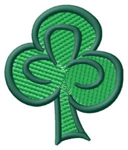 Picture of Light Fill Shamrock Machine Embroidery Design