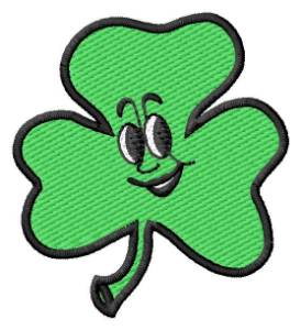 Picture of Shamrock Face #2 Machine Embroidery Design