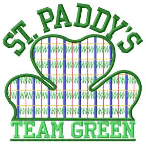 Picture of Team Green Machine Embroidery Design