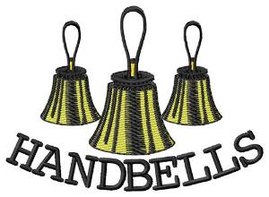 Picture of Handbells Machine Embroidery Design