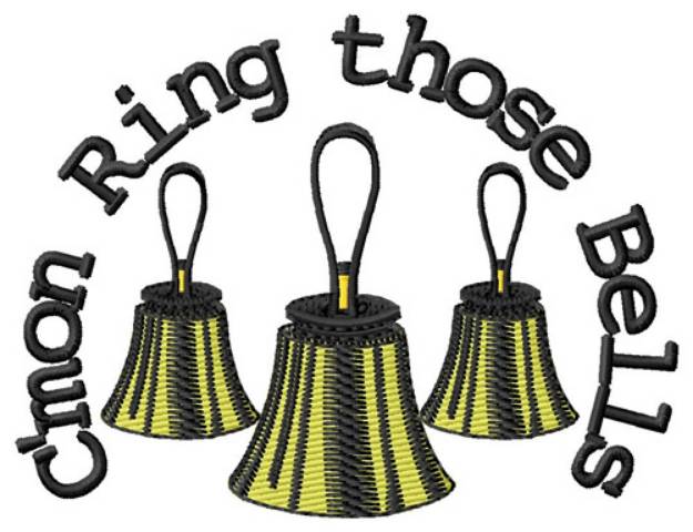 Picture of Cmon Ring Those Bells Machine Embroidery Design