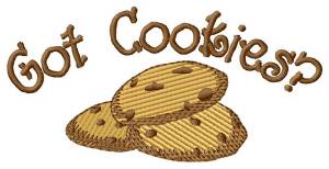 Picture of Got Cookies? Machine Embroidery Design