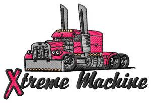 Picture of Extreme Machine Machine Embroidery Design