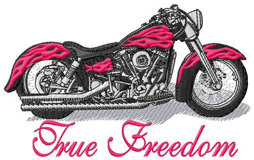 True Freedom Machine Embroidery Design