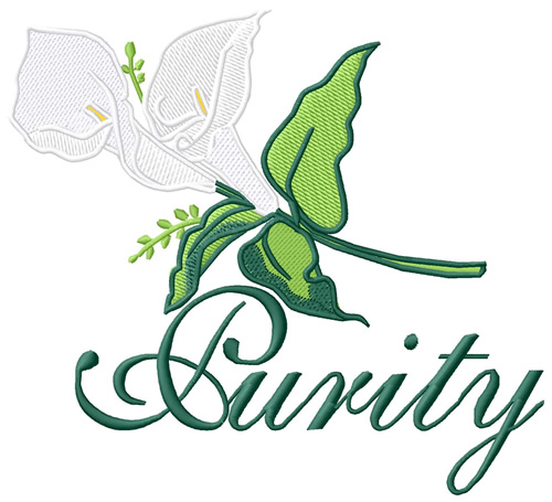 Purity Machine Embroidery Design