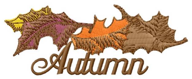 Picture of Autumn Machine Embroidery Design