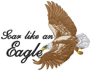 Picture of Soar Like an Eagle Machine Embroidery Design