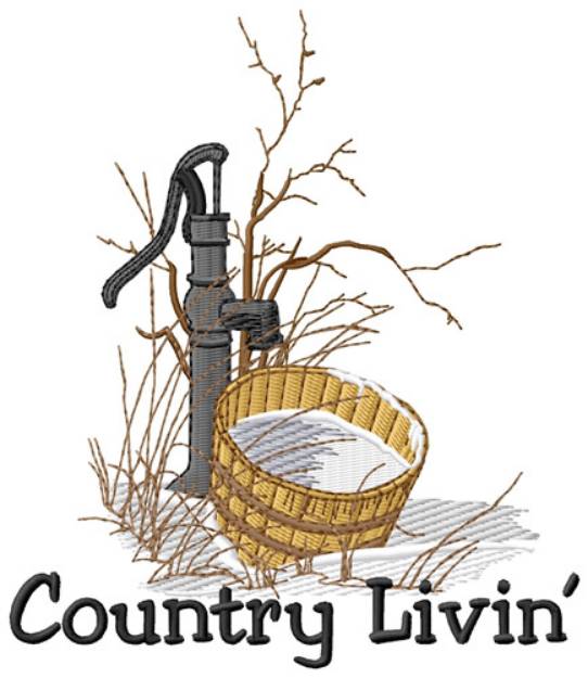 Picture of Country Livin Machine Embroidery Design