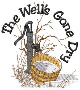 Picture of The Wells Run Dry Machine Embroidery Design