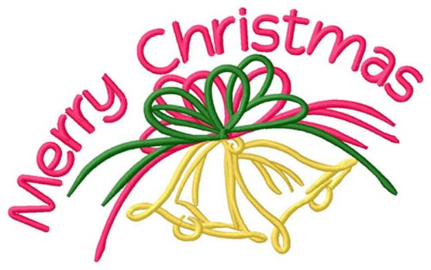 Picture of Merry Christmas Machine Embroidery Design