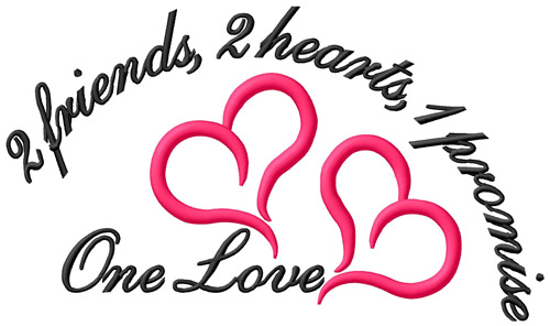 One Promise Machine Embroidery Design