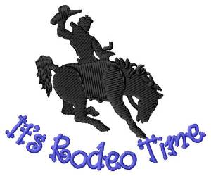 Picture of Its Rodeo Time Machine Embroidery Design