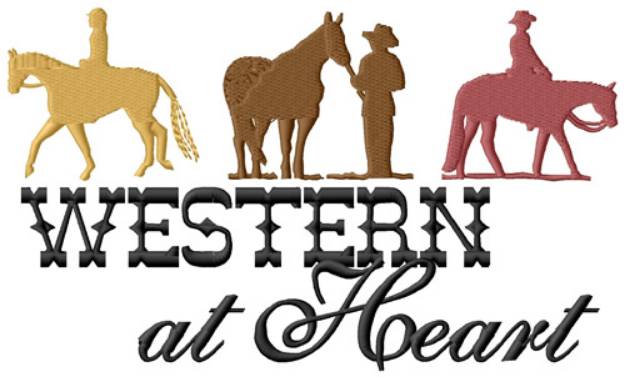 Picture of Western at Heart Machine Embroidery Design