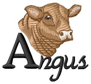 Picture of Angus Machine Embroidery Design